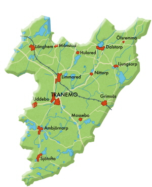 Karta över Svenljunga Kommun – Karta 2020