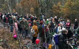 Invigning cykelväg Uddebo och Strömsfors