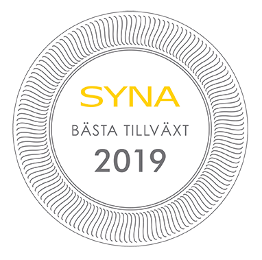 Logotyp SYNA Bästa tillväxt