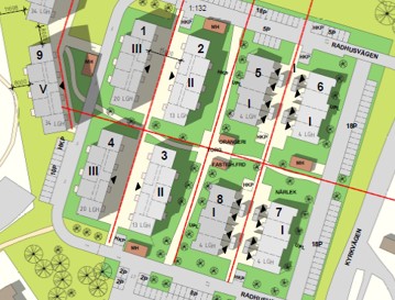 Detaljplan bostäder i Dalstorp
