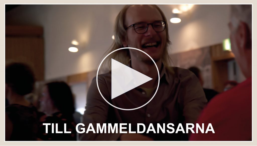 Kommunpoet Jimmy Alm hos gammaldansarna