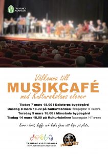 Kulturskolans musikcaféer 2023